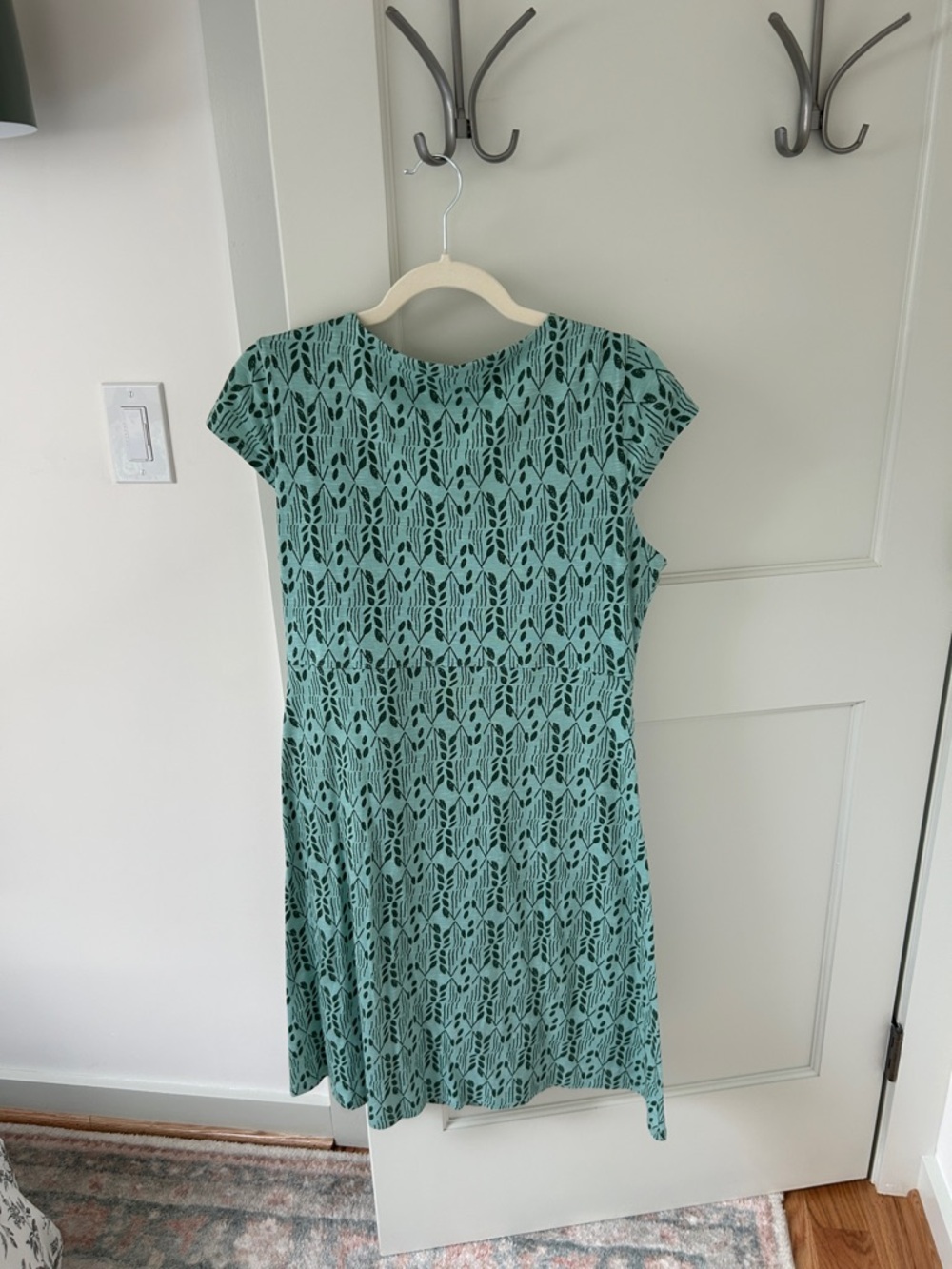 Toad&Co Green Patterned Midi Dress - Picture 2 of 2